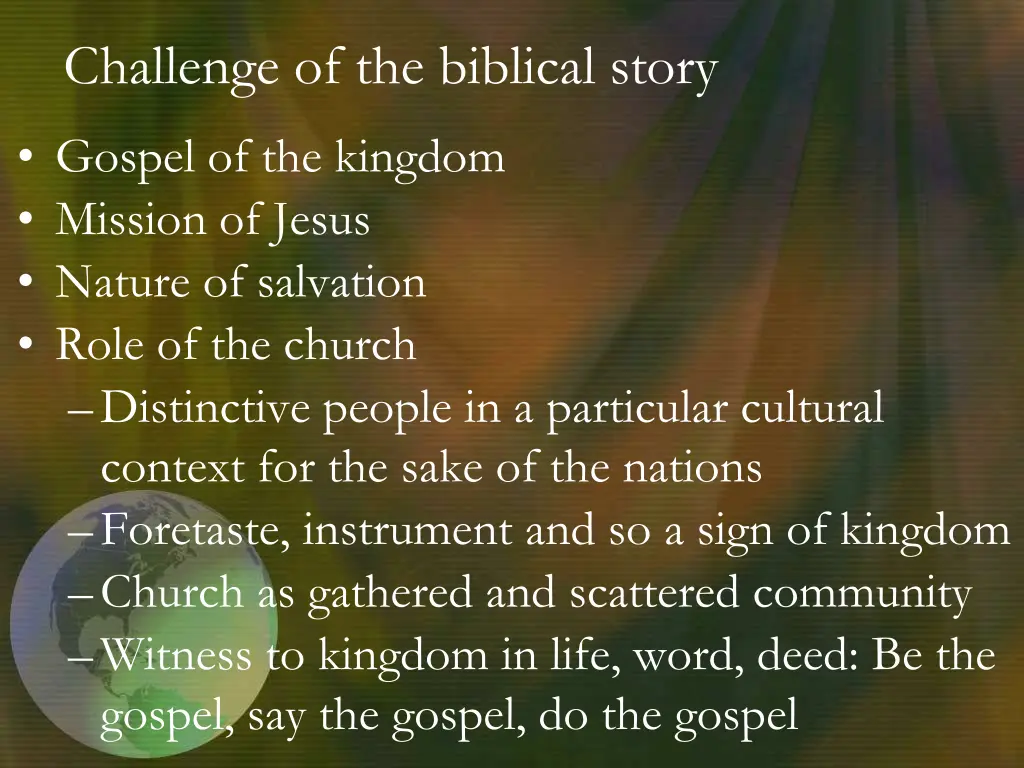 challenge of the biblical story 3