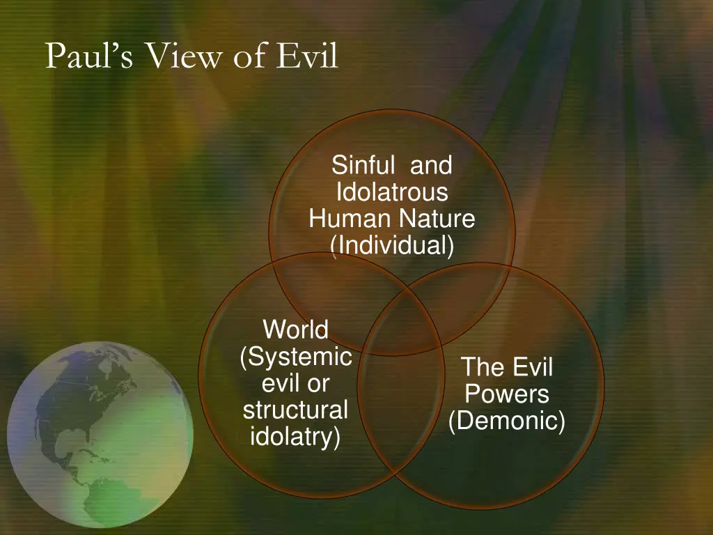 paul s view of evil