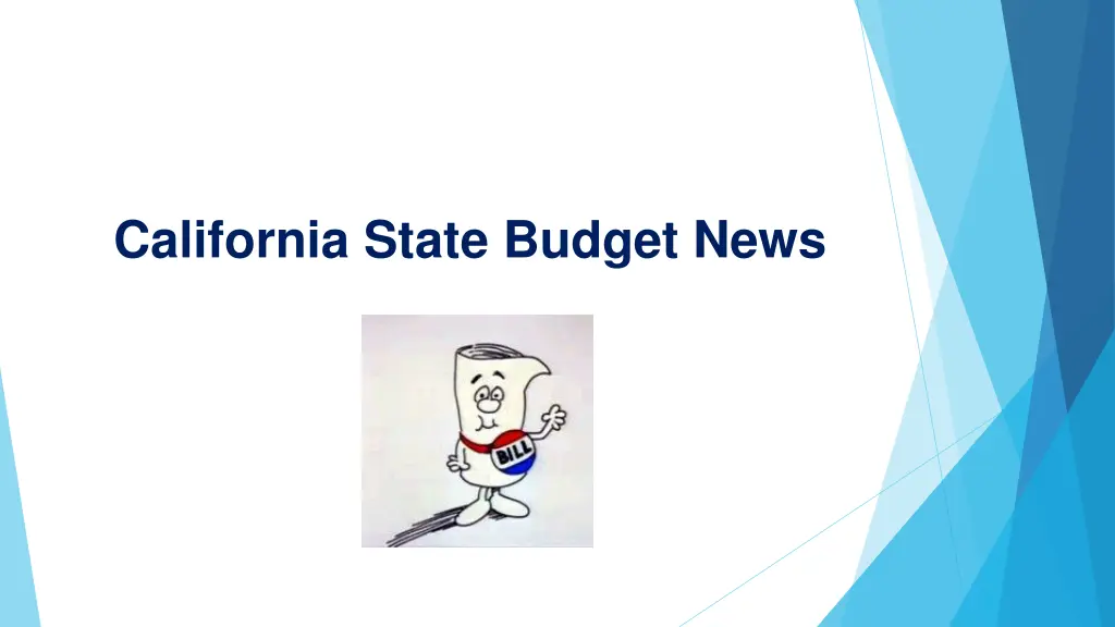 california state budget news