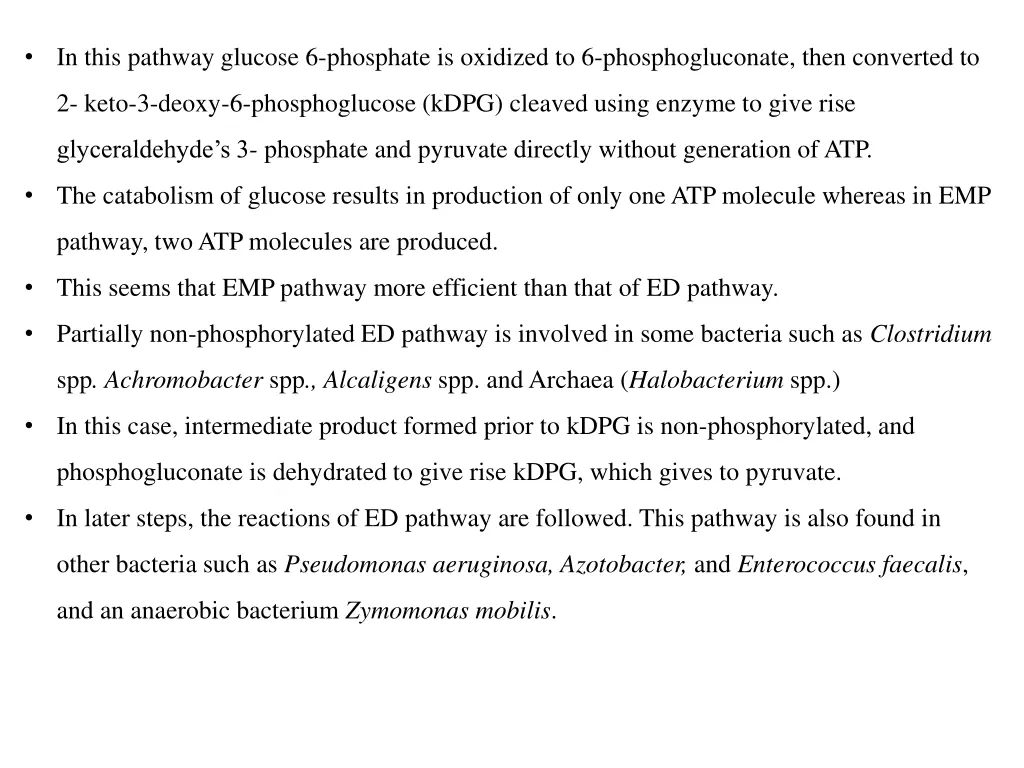 in this pathway glucose 6 phosphate is oxidized