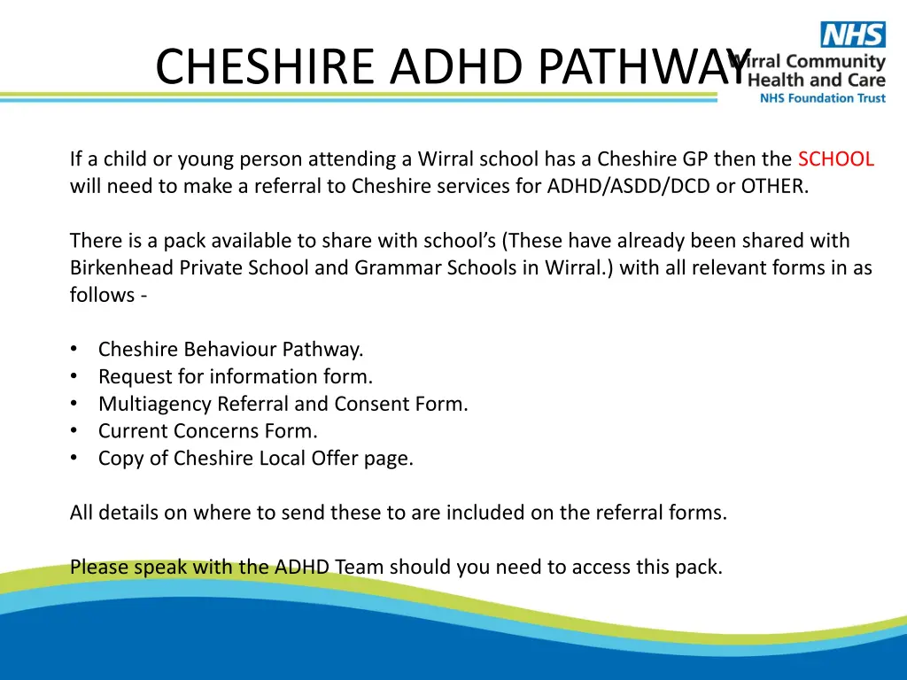 cheshire adhd pathway