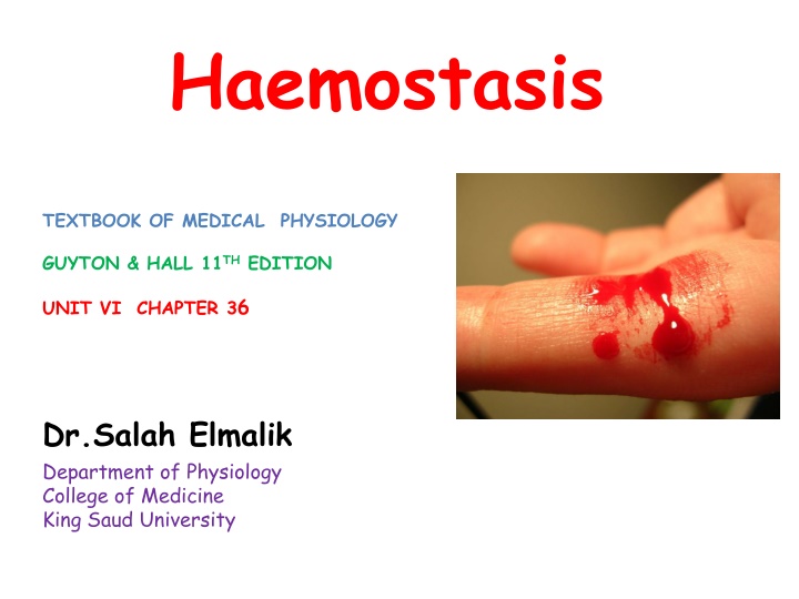 haemostasis