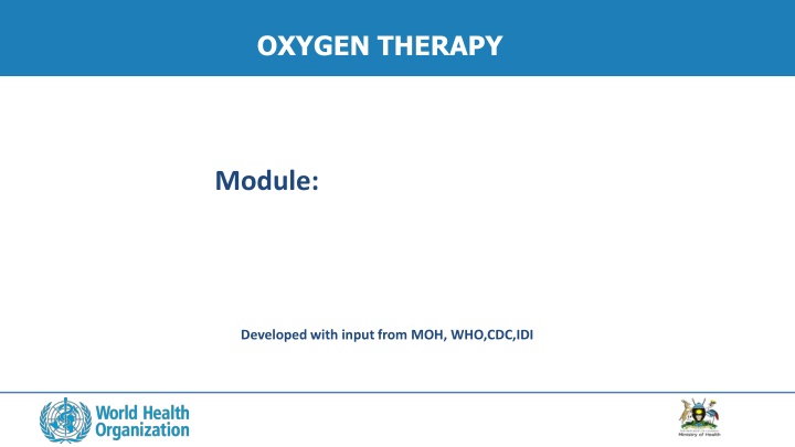 oxygen therapy