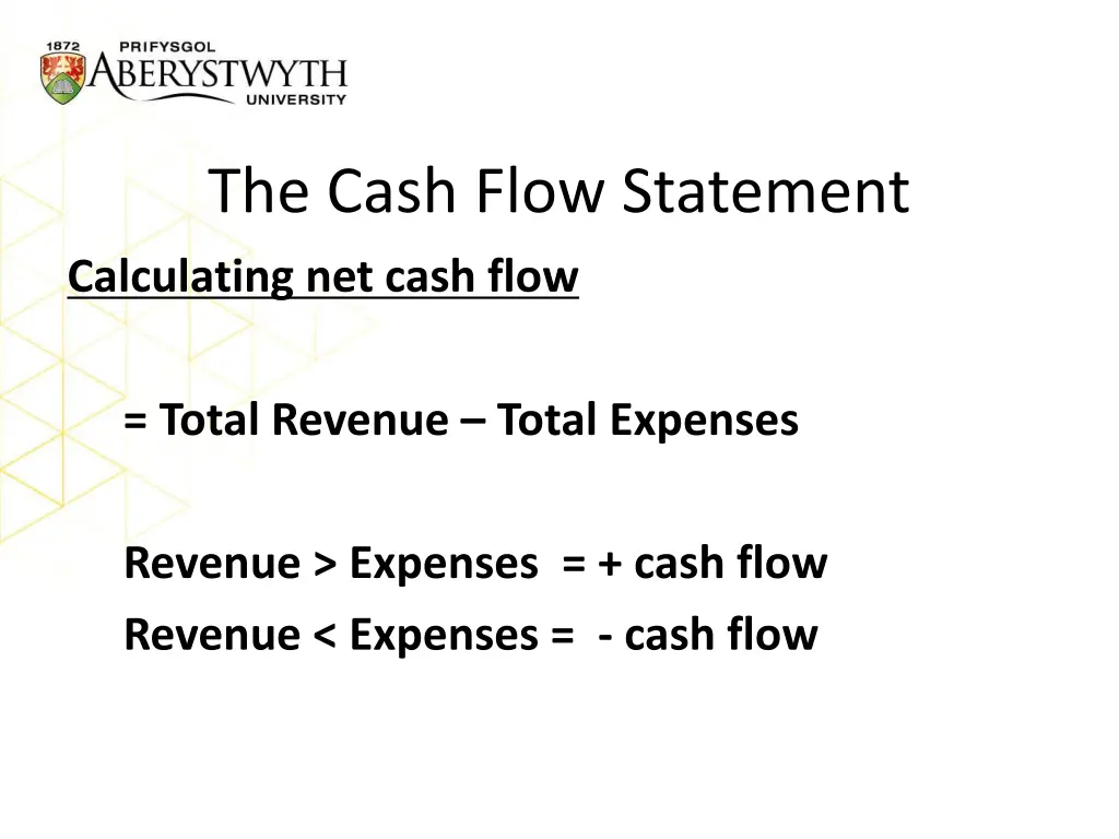 the cash flow statement 3