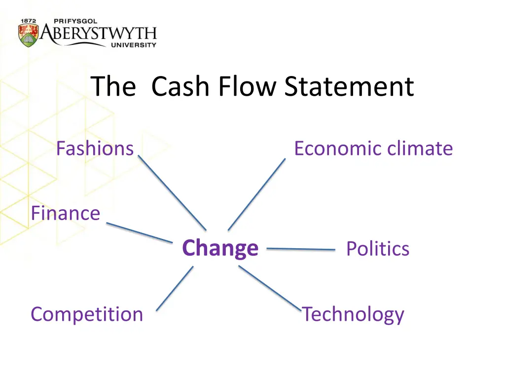 the cash flow statement 8