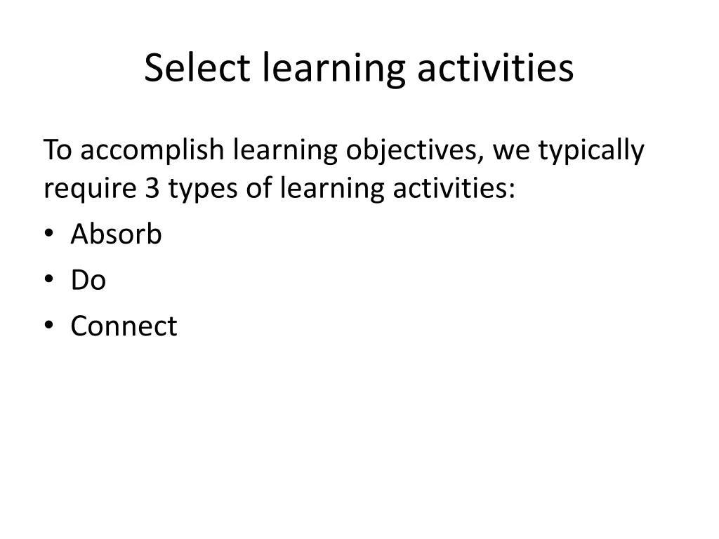 select learning activities 1