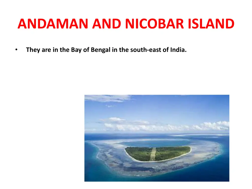 andaman and nicobar island