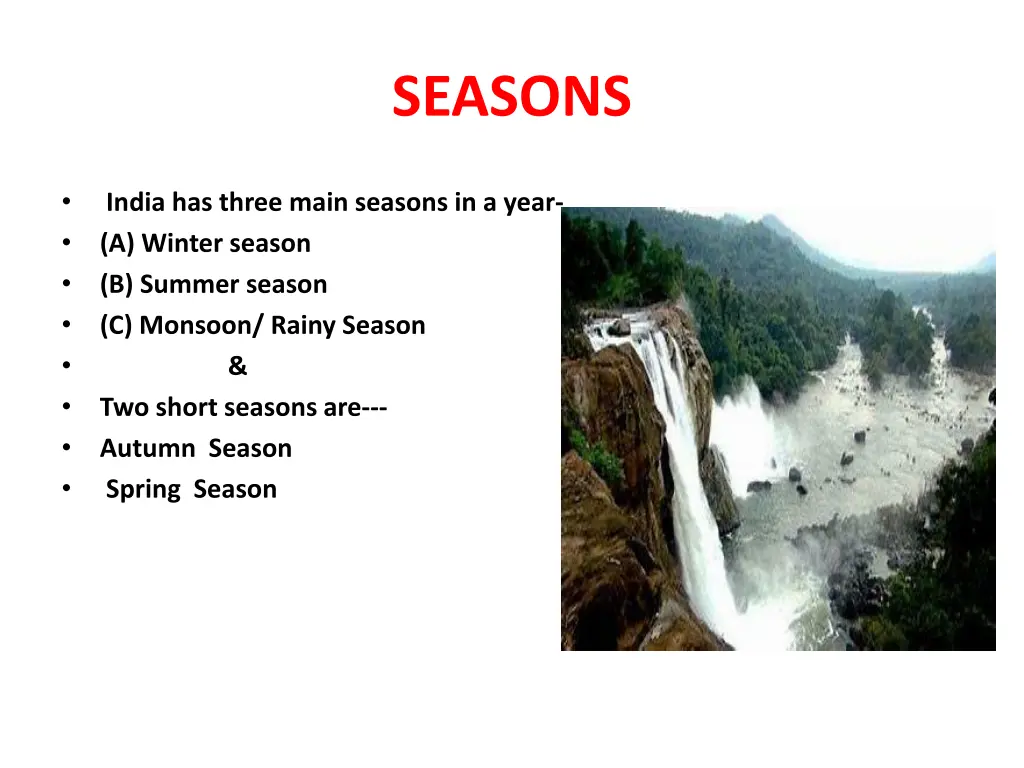 seasons