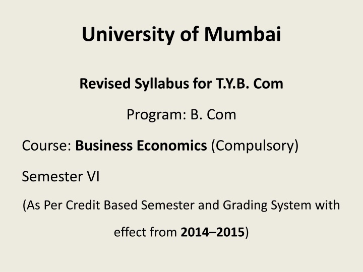 university of mumbai