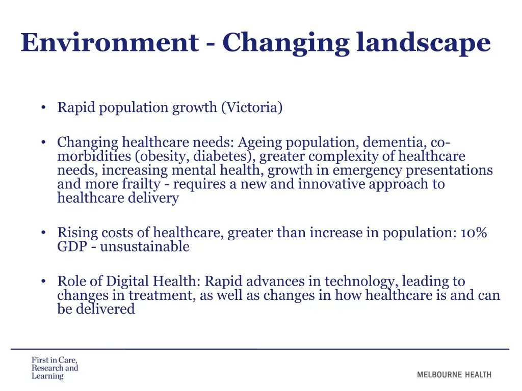 environment changing landscape