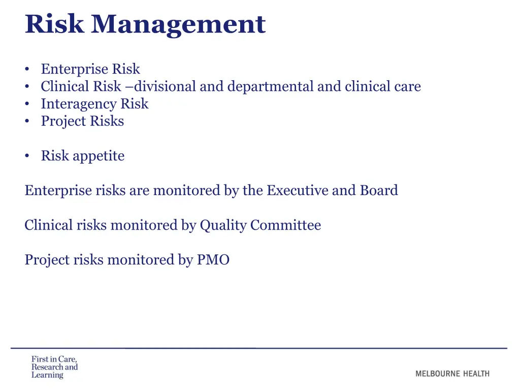 risk management