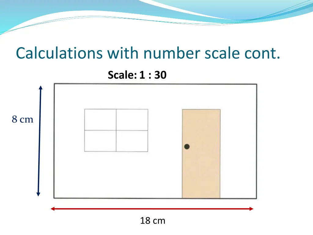 calculations with number scale cont