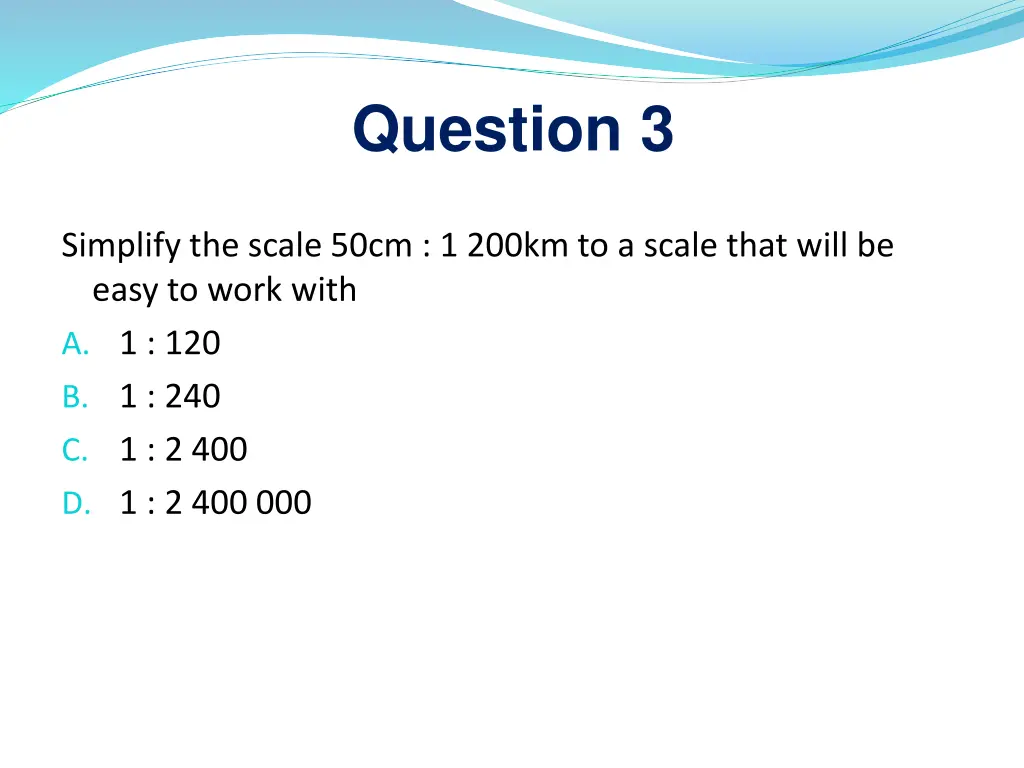 question 3