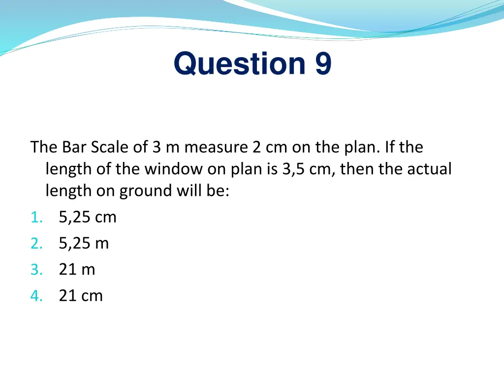 question 9