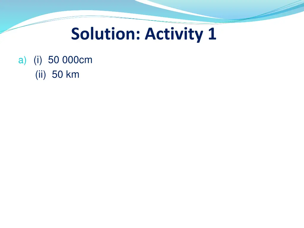 solution activity 1