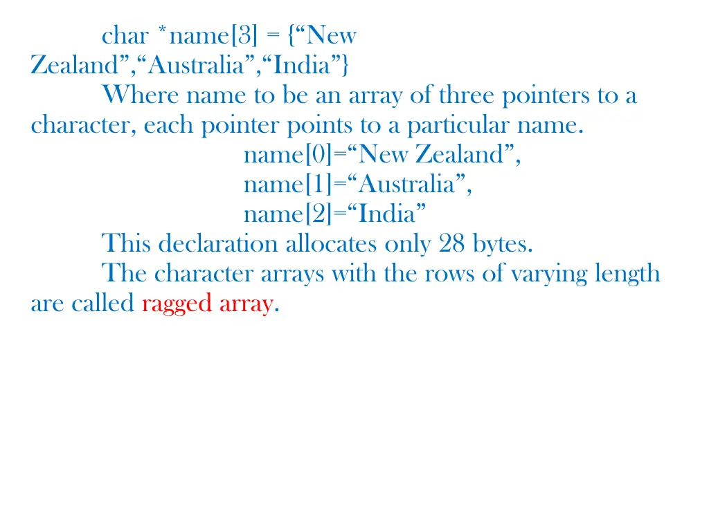 char name 3 new zealand australia india where