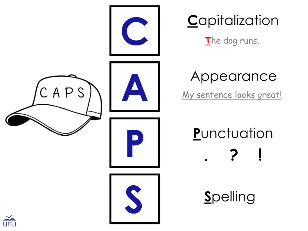 c a p s