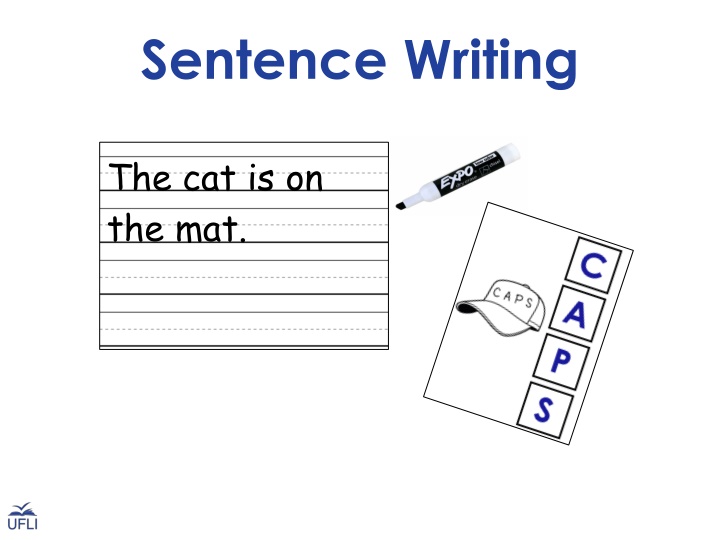 sentence writing