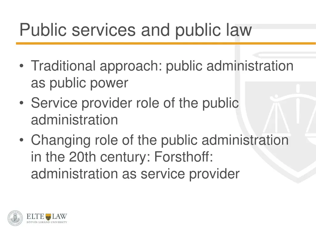 public services and public law