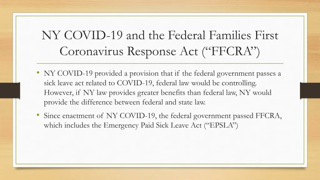 ny covid 19 and the federal families first