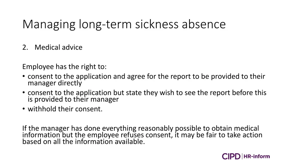 managing long term sickness absence 4