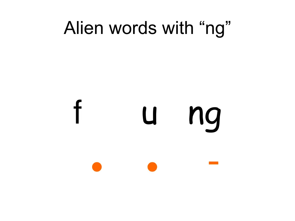 alien words with ng