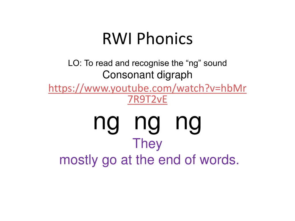 rwi phonics