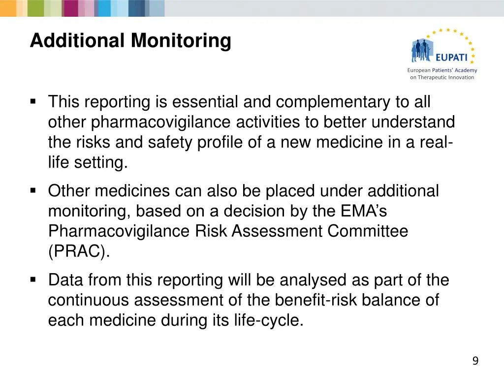 additional monitoring