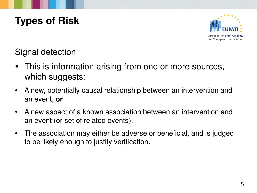 types of risk 1