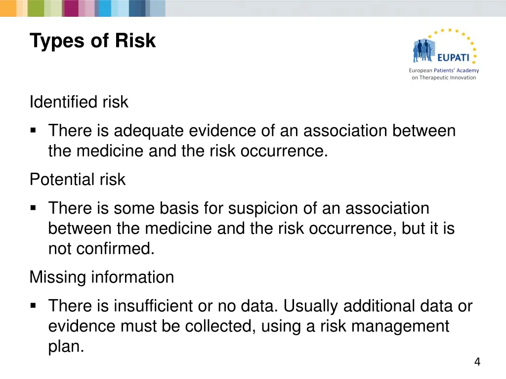 types of risk