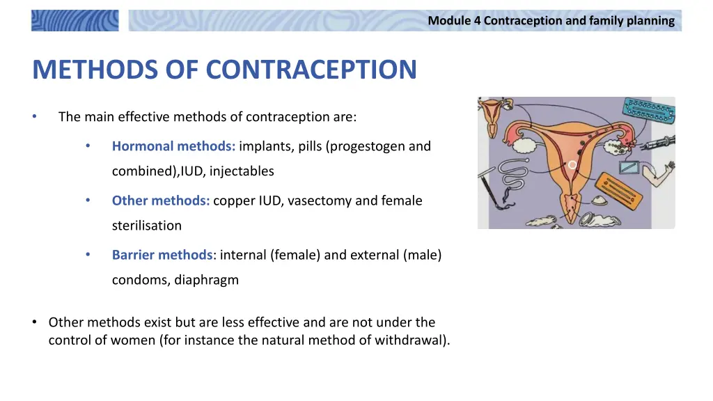 module 4 contraception and family planning 3