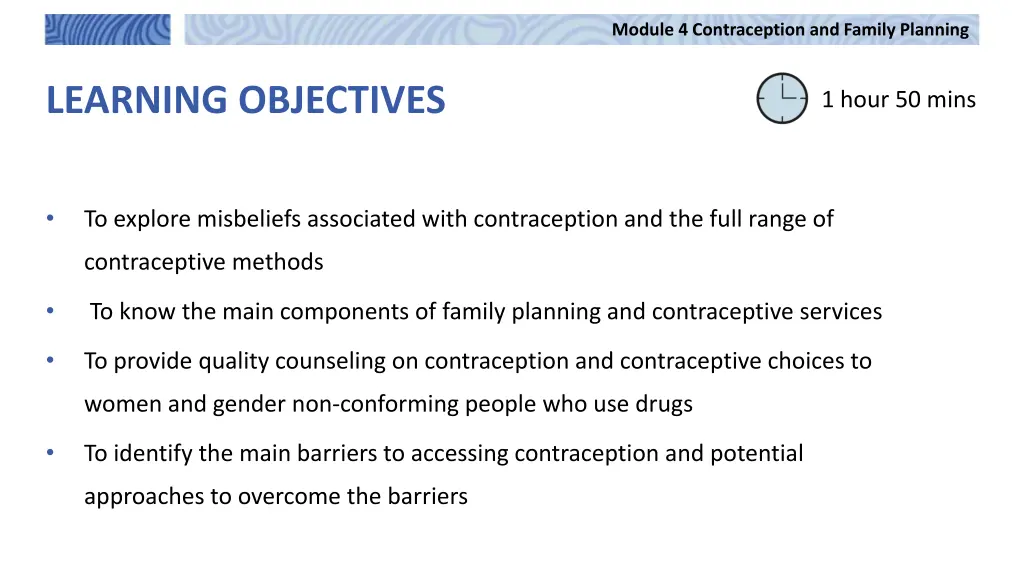 module 4 contraception and family planning