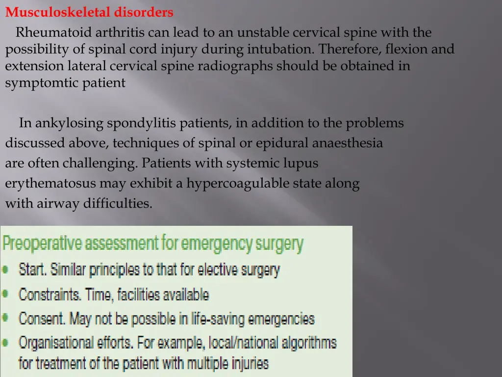 musculoskeletal disorders rheumatoid arthritis