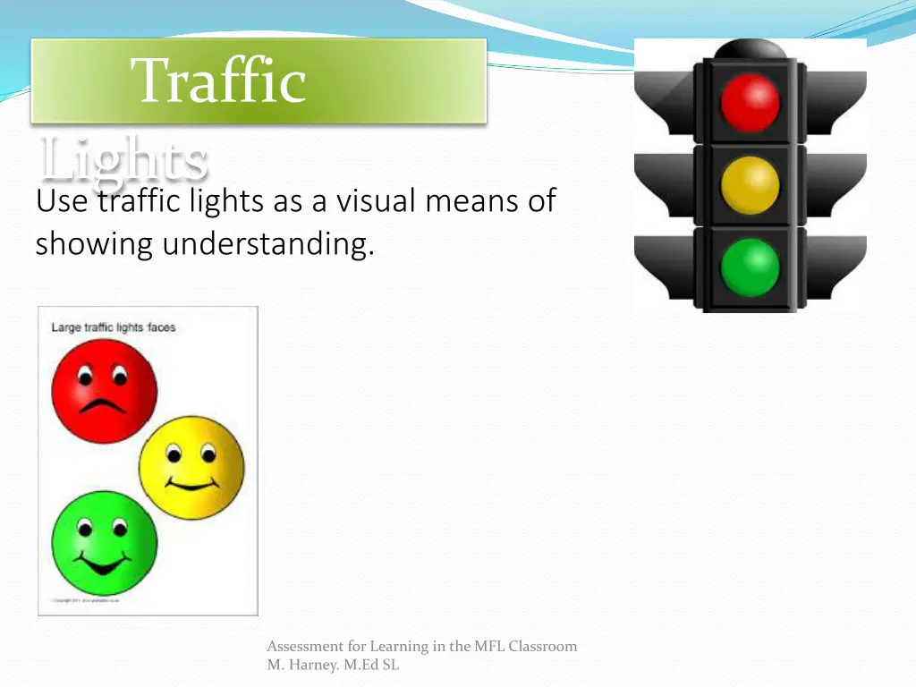 traffic lights use traffic lights as a visual