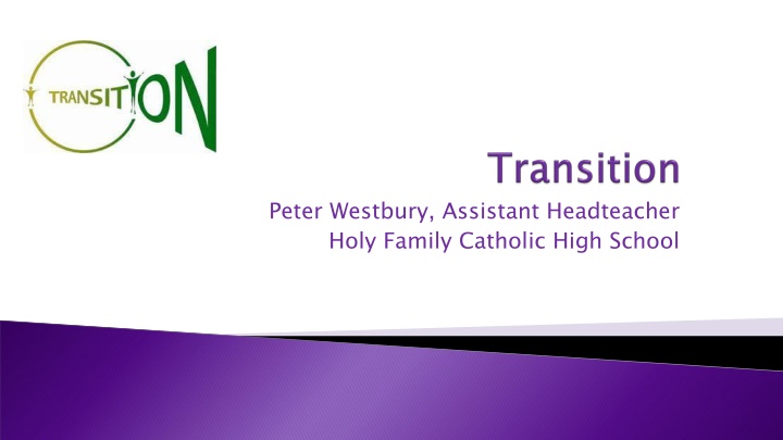 peter westbury assistant headteacher holy family