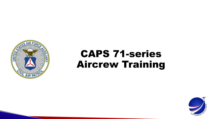 caps 71 series aircrew training