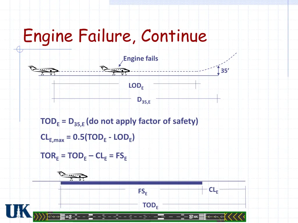 engine failure continue