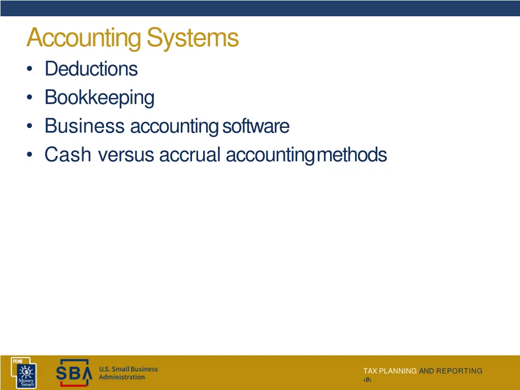 accountingsystems deductions bookkeeping business