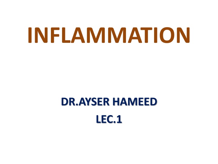 inflammation