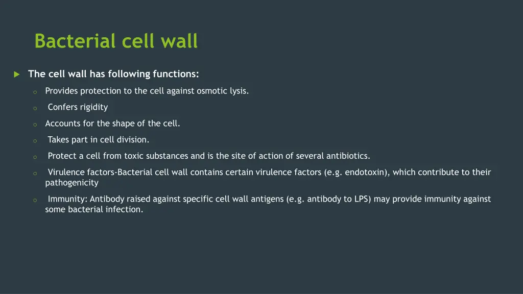 bacterial cell wall