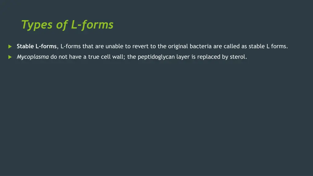 types of l forms 1