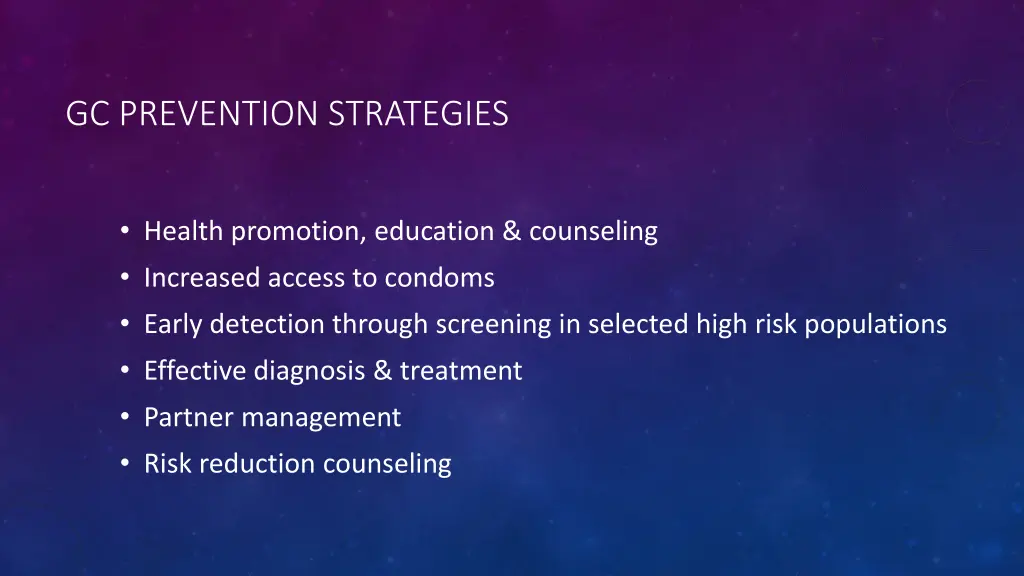 gc prevention strategies