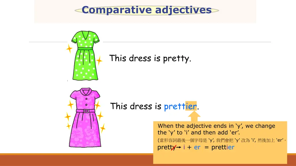 comparative adjectives 3