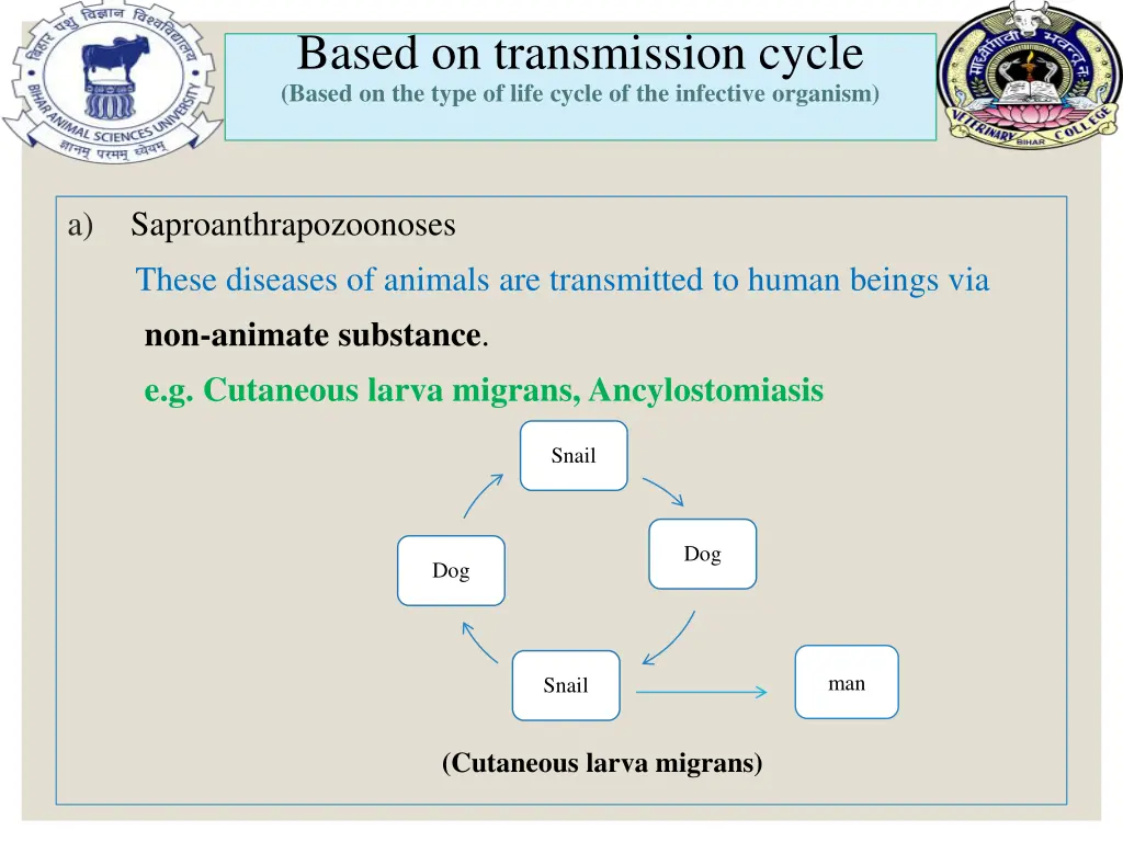 based on transmission cycle based on the type 7