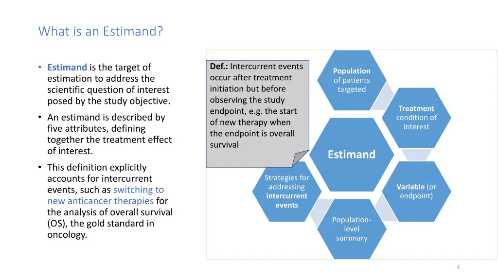 what is an estimand