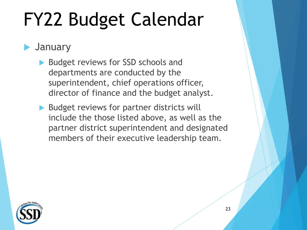 fy22 budget calendar 2