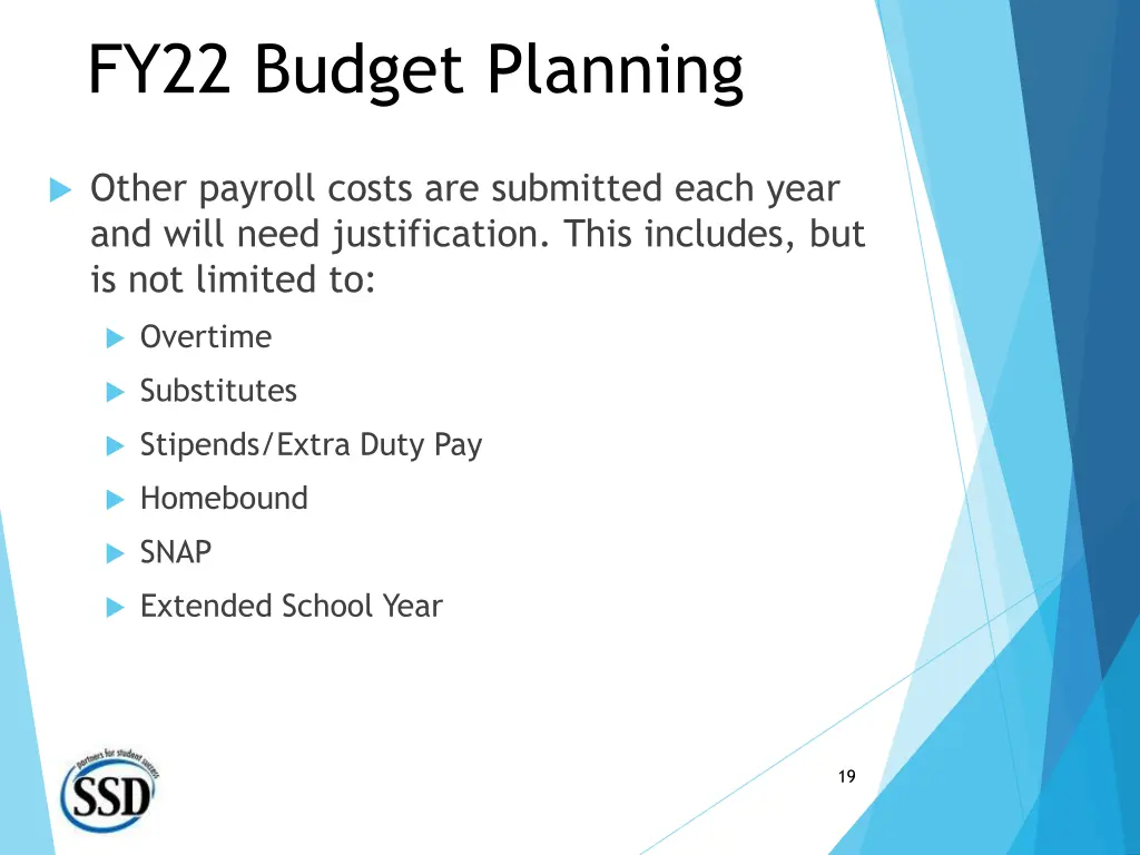 fy22 budget planning