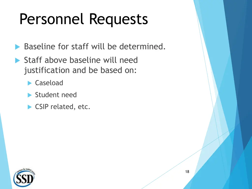 personnel requests