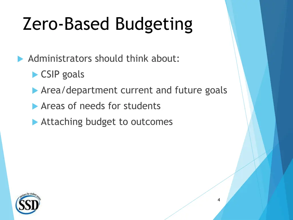 zero based budgeting 2