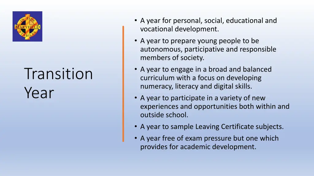 a year for personal social educational